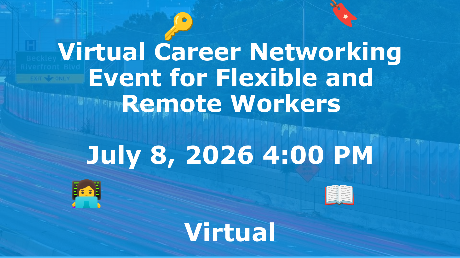 Virtual Career Networking Event for Flexible and Remote Workers event image